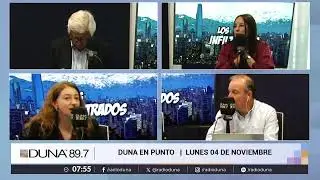 DUNA 89.7FM | DUNA EN PUNTO  |  LUNES 04 DE NOVIEMBRE