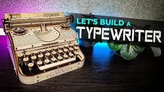 Let's Build a Realistic Vintage Typewriter - EWA Model Kit