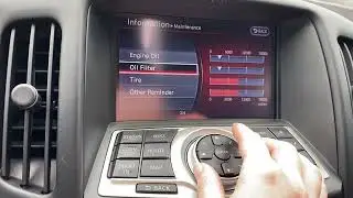 Nissan 370Z | How to Change/Reset Oil Life Interval