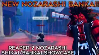NEW BANKAİ!!! Nozarashi Showcase (Shikai+Bankai) | Reaper 2 Türkçe