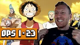 ONE PIECE OPENINGS 1-23 REACTION | A LEGENDARY BEHEMOTH!