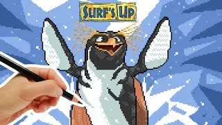 Surfs Up 🏄 | Cody Maverick | Pixel-Art Relaxing Timelapse
