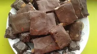 Сыроедный мятный шоколад (постный) с миндалем