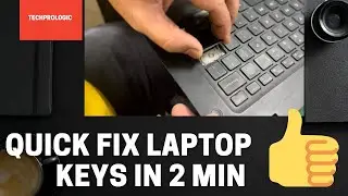 How to Fix laptop keyboard keys | Fix Laptop keypad | Laptop Key Replacement