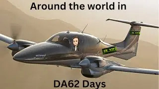 Around the World in a DA62 - Kamchatka to Shemya - ASMR Flight