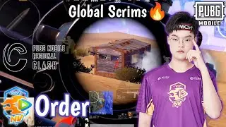 NV Order never stops Grinding🔥 • Global PubgM Miramar Scrims