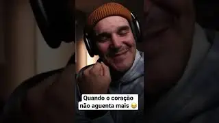 Quando o coração não aguenta mais 😂 se não viu ainda esse react, tem aí o vídeo completo no canal.