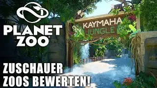 🐼 Zuschauer Zoos bewerten! 🦁 Zoo Tour - Kaymaha Jungle [Planet Zoo]