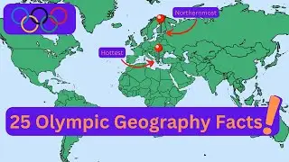 25 Geography Facts about the Olympics in under 6 Minutes!