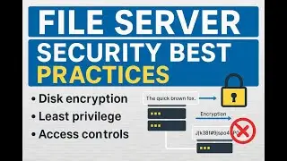 File Server Security Best Practices | FTP, SFTP, Disk Encryption & Access Controls
