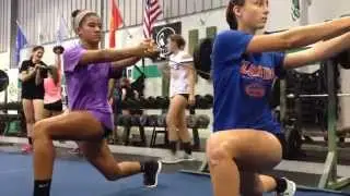 Lunge w/ Shoulder Rotation to Create A Fluid, Athletic Movement Base
