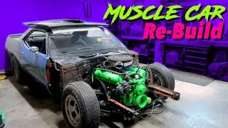 Rusty Ratty Muscle Car Re-Build! (1974 PLYMOUTH CUDA)