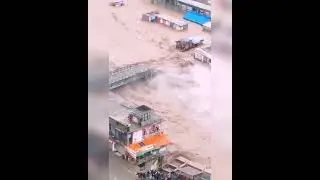 سوات میں سیلاب کی تباہی Flood distraction in swat 2022