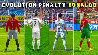 CRISTIANO RONALDO Penalty Kicks in FIFA Games From 2004 to 2024