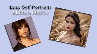 Ai-Generated Self Portraits with Stable Diffusion | Step-by-Step Guide 