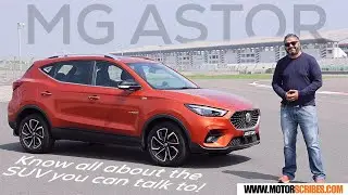 A car you can talk to! | MG Astor Review | MotorScribes
