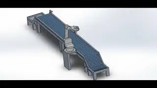 Solidworks Robot kol servo motor Simülasyon