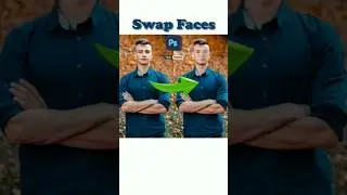 Swap Faces in Seconds - Tutorial #photoshop