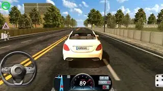 MERCEDES BENZ C 250 - WASHINGTON D C LEVEL 7- DRIVING SCHOOL SIMULATOR - GAMEPLAY