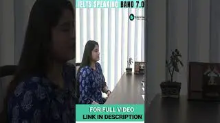 #shorts IELTS BAND 7 : Speaking Interview - PART 3 |  IELTS Speaking Test Mock Interview #ielts