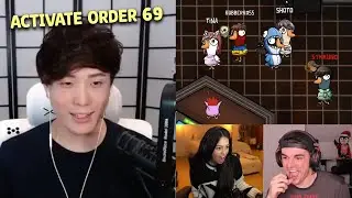 Sykkuno Fooled Valkyrae & Foolish with his 5Head Mimic Play
