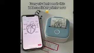 Mini impresora térmica inalámbrica portátil de bolsillo