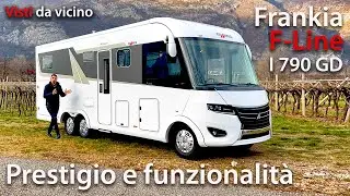 I perché del Frankia F-Line I 790 GD, un motorhome che coniuga prestigio e funzionalità.