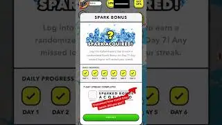How much free spark did you get in the Upland Metaverse?