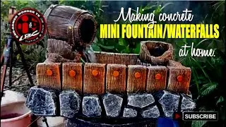 AMAZING MINI FOUNTAIN/WATERFALL | INCRÍVEL MINI FONTE/CACHOEIRA | UDIVITEL'NYY MINI-FONTAN/VODOPAD