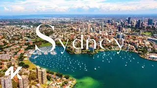 Sydney 4K - Experience Australia’s Iconic City from Above 🇦🇺🏙️🌊