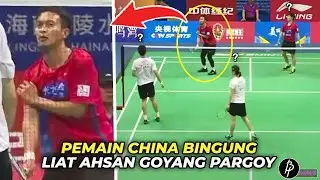 🤣🤣Tiba-Tiba Pargoy..!! Ahsan Ngeluarin Skill Tarkamnya yg Bikin Atlet China Bingung
