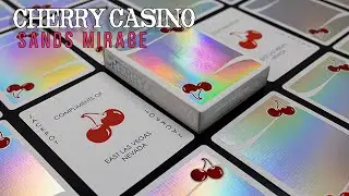Cherry Casino Sands Mirage (Holographic) Playing Cards | OFFICIAL TRAILER
