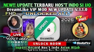 ✔️ NEW ‼️UPDATE TERBARU HOS'T INDO SI IJO !! DreamLike MOD VIP NEW UPDATE V.3.1.0 ALL UNLOCKED