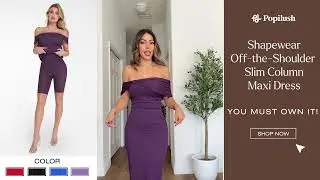 Elegant Shapewear Maxi Dress for a Flawless Look