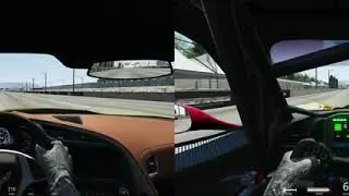 Drag Battle -  Corvette C7 Stingray vs Corvette C7.R