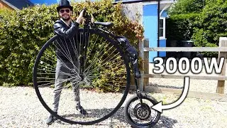 Making The Largest ebike - The Penn-E-Farthing