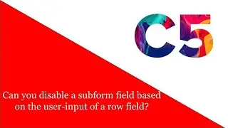 Can you disable a subform field based on the user-input of the row fields?  | Creator database