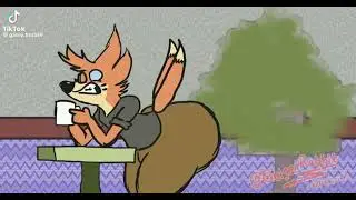 Fox fart on plant