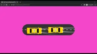 Taxi Animation Effects with HTML, CSS - App Stack