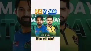 PSL 9:PZ vs MS who will win?#psl2024  #pzvsms