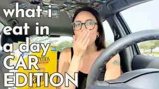 WHAT I EAT IN A DAY on a DAY TRIP to Orlando | Katie Carney