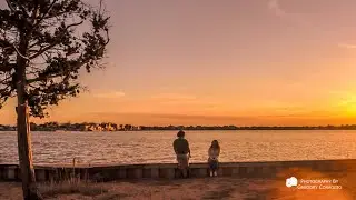 Friday's Sunset Time-lapse from Shore Acres on Kettle Creek