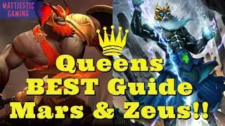 Dota Auto Chess BEST Guide Mars and Zeus #1 Queen Guide Latest Tips Updated Mars Zeus Top Guide