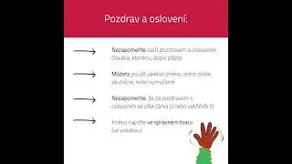 CCE–B1: Psaní, Úloha 2 – Neformální dopis – pozdrav, oslovení