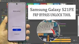 Samsung Galaxy S21 FE (SM-G990B) FRP Bypass Unlock Tool Google Account Unlock Test point✅