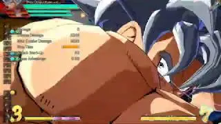 Ultra Instinct Goku - Training and Messing around - Dragon Ball FighterZ
