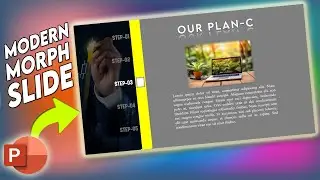 How to Design Morph Animated Timeline Slide in PowerPoint
