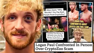 Logan Paul Gets Confronted For Crypto Scam & His Response is Embarrassing