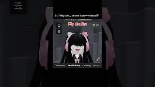 When my fans asking where is new videos..😶 #roblox #robloxshorts