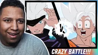 Goku vs Gojo RAP BATTLE! | Couple Reacts